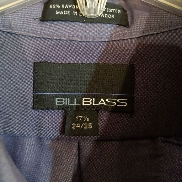 Lot of 3 Vintage Long Sleeve Shirts Bill Blass Banana Republic Geoffrey … - Picture 6 of 6